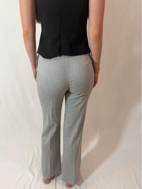Y2K Vintage Heather Gray High Waisted Trousers Assa Office Siren